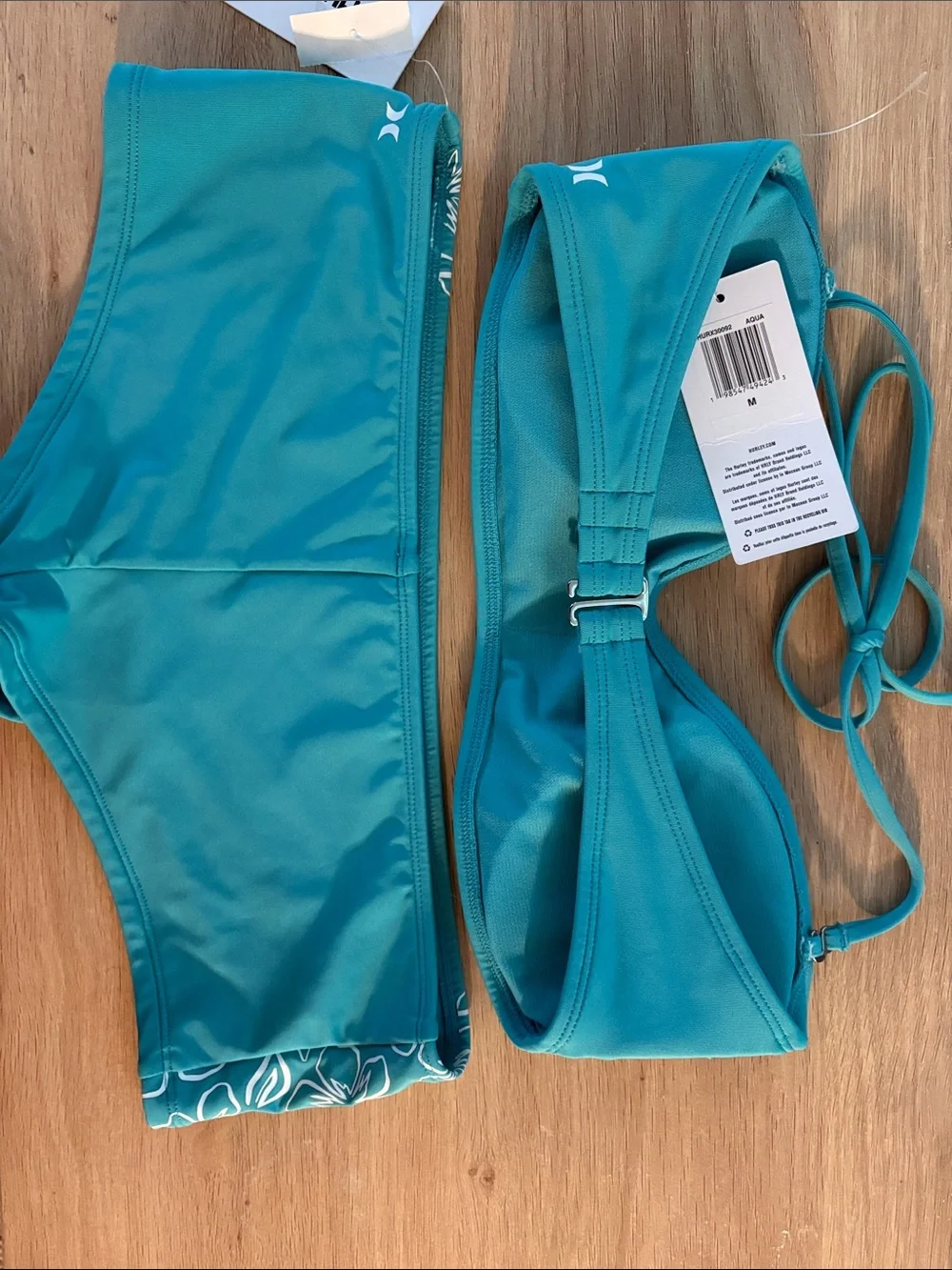 Hurley aqua bandeau